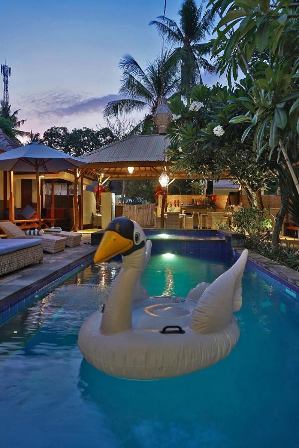 Sari Gili Bungalow Gili Air Ngoại thất bức ảnh