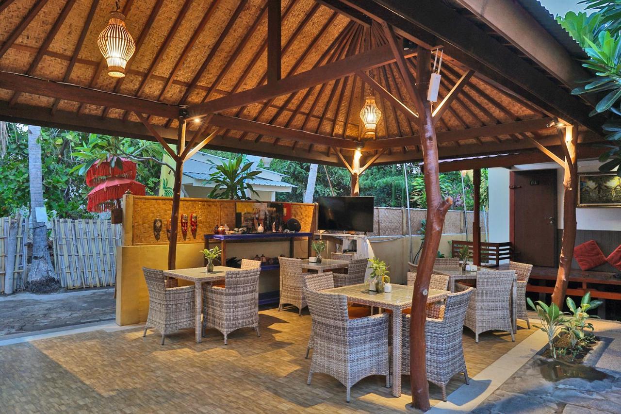 Sari Gili Bungalow Gili Air Ngoại thất bức ảnh
