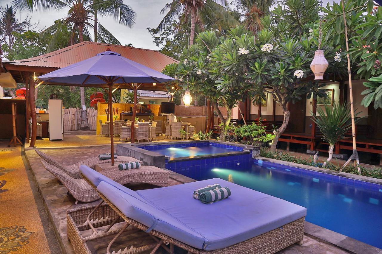 Sari Gili Bungalow Gili Air Ngoại thất bức ảnh