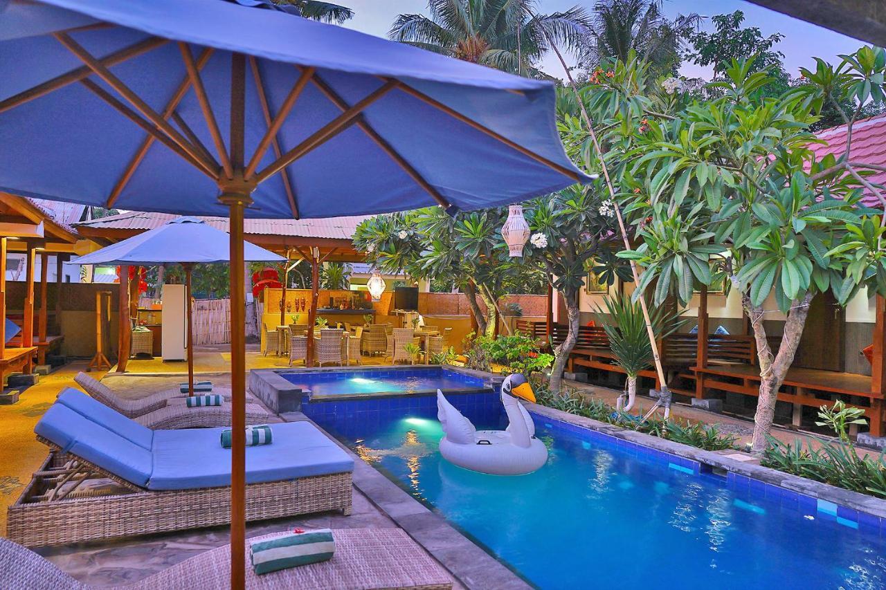 Sari Gili Bungalow Gili Air Ngoại thất bức ảnh
