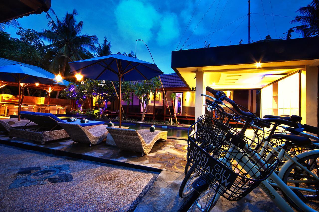 Sari Gili Bungalow Gili Air Ngoại thất bức ảnh