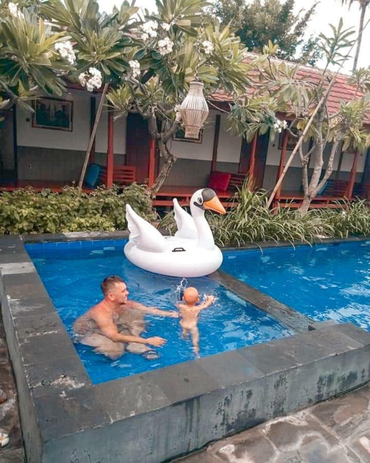 Sari Gili Bungalow Gili Air Ngoại thất bức ảnh